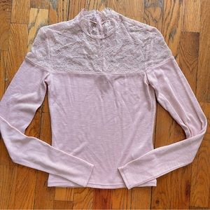 Pink light sweater